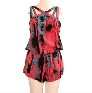 Fabletics Liza Romper In Heatwave Pattern